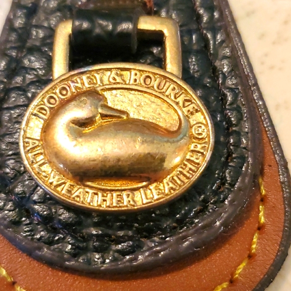 Dooney & Bourke All Weather Leather Keychain fob - Picture 2 of 4